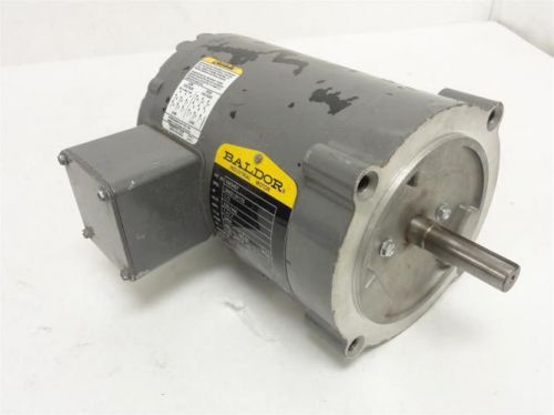 148354 Used, Baldor KM3457 AC Motor 1/3Hp 230/460V 3450RPM 3PH 1.4/0.7A 60Hz