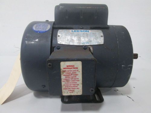 LEESON C6C17FK4E 110905.00 AC 3/4HP 115/230V-AC 1725RPM D56C 1PH MOTOR D291821