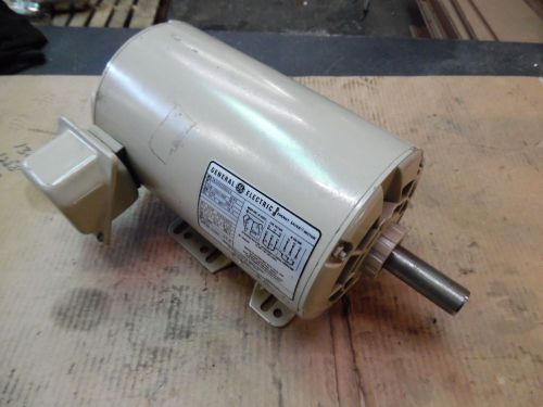 GE ENERGY SAVER MOTOR, 1 HP, FR 145T, V 208-230/460, RPM 1140, NEW