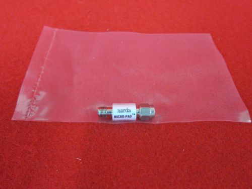 Narda 4779-6 SMA 6 dB, DC-18 GHz Micro Pad Fixed Attenuator 4779 6