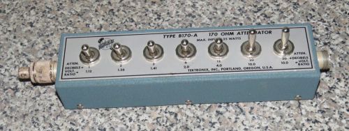 ^^ Tektronix 170 Ohm Attenuator TYPE B170-A