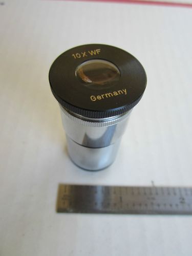 MICROSCOPE EYEPIECE 10X GERMANY OPTICS #13-07