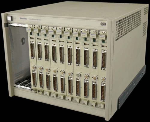 Tektronix VX1411 Intelliframe VXI Bus Mainframe Chassis +10x VX4287 Modules