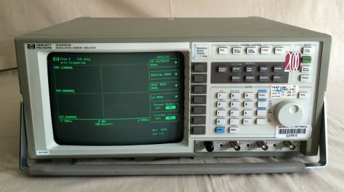 HP / Agilent 53310A Modulation Domain Analyzer 10Hz- 2.5GHz, Tested.