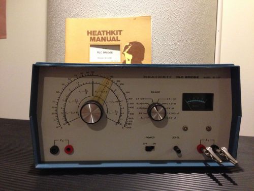 Vintage Heathkit RLC Bridge IB-5281 with Manual