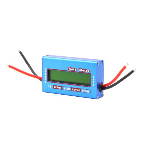 100A 60V DC RC Helicopter Airplane Battery Power Analyzer Watt Meter Balancer FE