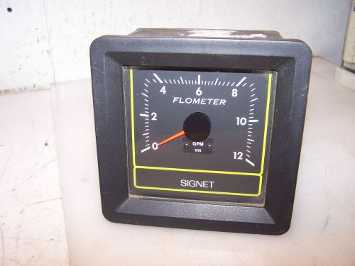 SIGNET SCIENTIFIC 0-120 GPM FLOWMETER PART # P58440