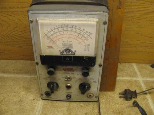 Vintage EICO 221 Electronic Voltmeter Ohmmeter AC DC Volt Ohm Meter