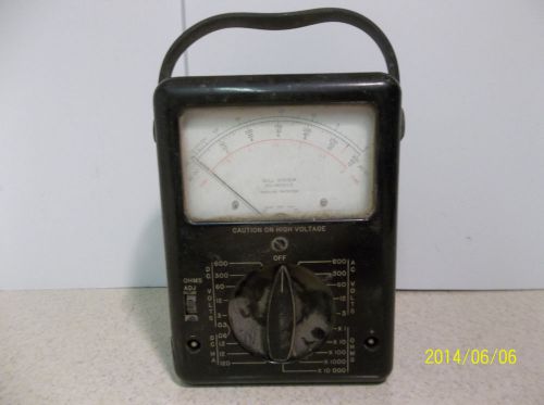 VINTAGE TRIPLETT BELL SYSTEM TEST METER