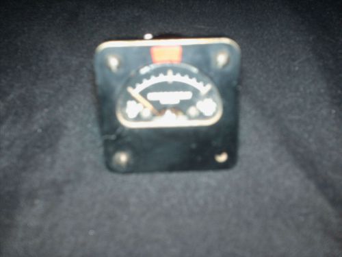 VINTAGE SIMPSON ELECTRIC CO. METER/GAUGE  MR15SIDIDCAV MODEL 182 MILITARY