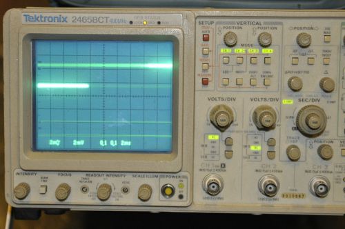 TEKTRONIX 2465BCT 400MHz 4ch OSCILLOSCOPE