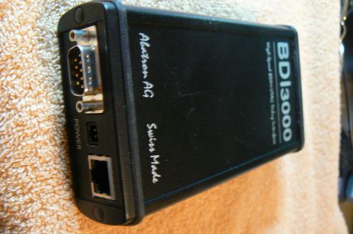 BDI3000 High Speed BDM/JTAG (Abatron AG Swiss Made) Model, Working