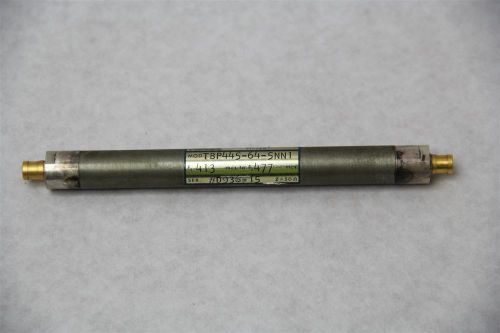 VTG Telonic TBP445-64-5NN1 Tubular RF Bandpass Filter 413-477 MHz/MCs Z=50 Ohms