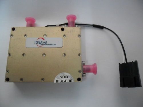 Terrasat microwave 6.4 - 7.1 ghz rx rf mixer sma ed-0280-1 mdc6471-035 for sale