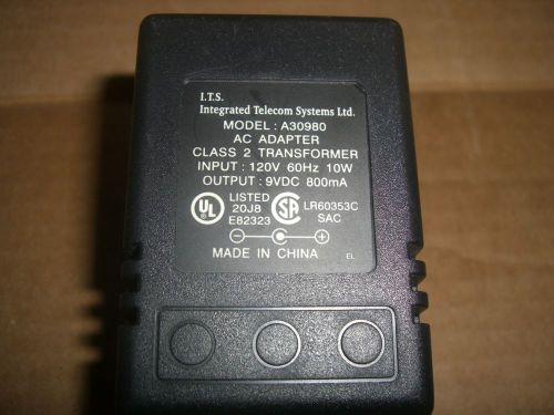 Original I.T.S. Integrated Telecom Systems A30980 Power Supply