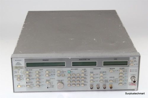 Wiltron 6747B-20 10 MHz to 20 GHz Swept Frequency Synthesizer opt:02