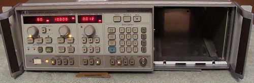 HP - AGILENT 8350A SWEEP OSCILLATOR MIANFRAME W/ MANUALS! CALIBRATED !