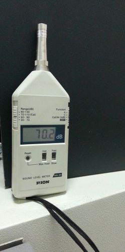 Rion na-24 sound level meter