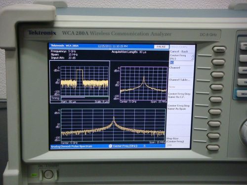 Tektronix WCA280A  DC-8GHz Portable Wireless Communication Analyzer