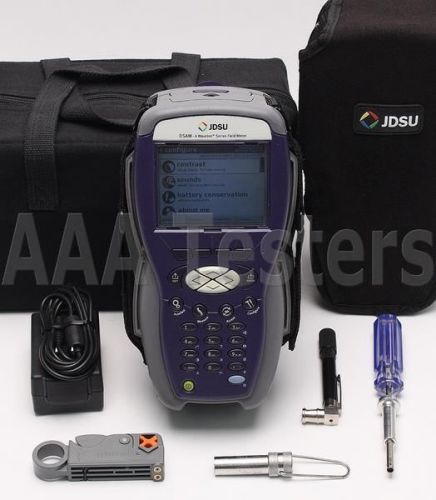 Jdsu acterna dsam-6000b docsis 3.0 catv meter w/ field view browser dsam-6000 for sale