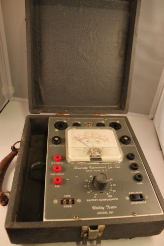 Vintage Accurate Instrument Co. Utility Tube Tester Model 161