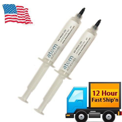 Fda food grade epoxy two part plastic syringe kit set 40gm 1:1 mix ratio 1.4 oz for sale