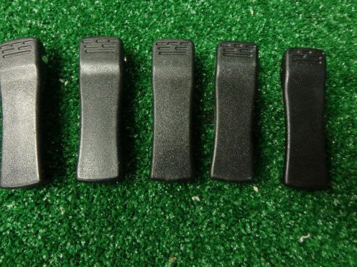 Motorola  MTS2000 HT1000 MT2000 JT2000 MTX8000 Radio Battery Belt clip lot 5