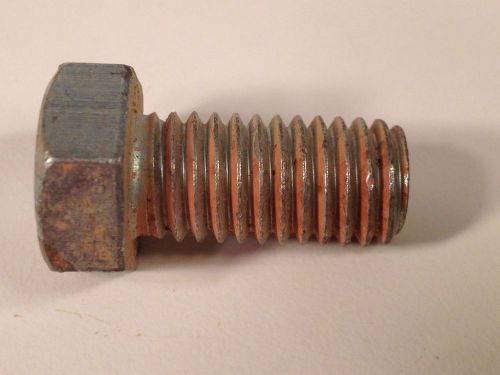 3/4&#034; hex head bolts 1/2-13 x 1&#034; long 100 pcs 1/2 diameter 13 threads &#034;307a&#034; wt for sale