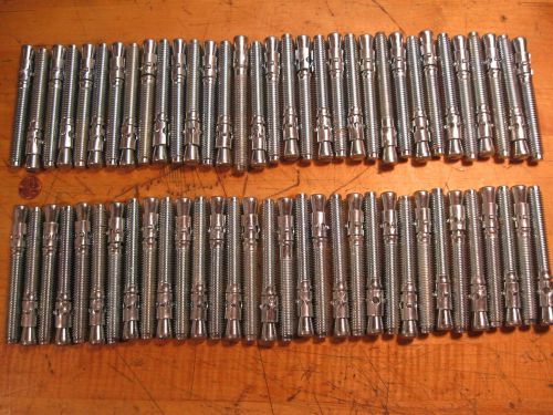 1/2&#034;-13 x 4&#034; anchor lot 65 pc lot