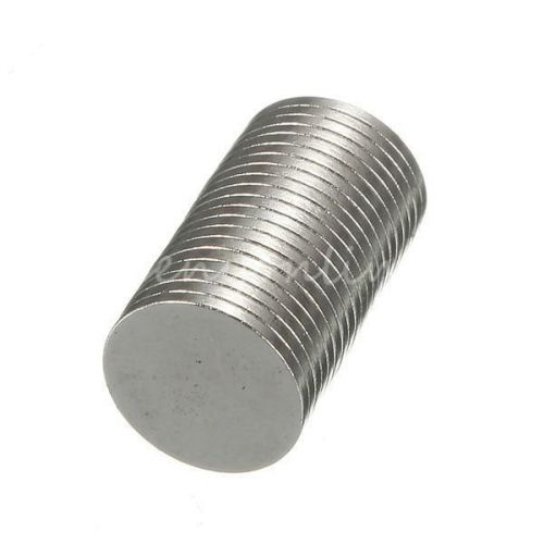 20pcs Strong Round Rare Earth Fridge Memo Magnets Disc N50 Neodymium 10x1mm