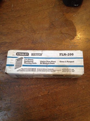 BOSTITCH FLN-200 2-Inch Flooring L-Nail, PARTIAL BOX 700 nails, Free Shipping,