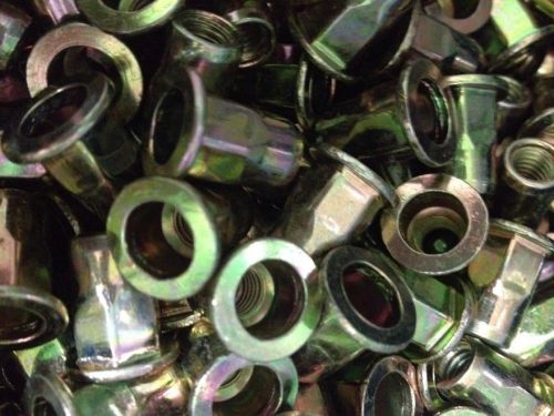 Pack of 50  m8 hex head inner-hex body hf steel rivet nut rivnut insert nutsert for sale