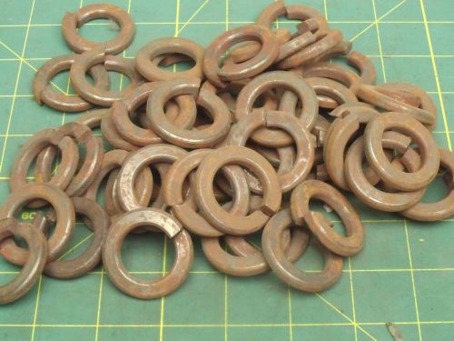 SPLIT LOCK WASHER 7/8&#034; ID 1.42 OD 0.222 THICK PLAIN FINISH (QTY 52) #57192