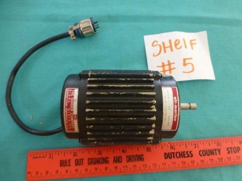 Vtg The Singer Company Motor Air Marine Diehl 208volt 60c 3 phase 3600rpm