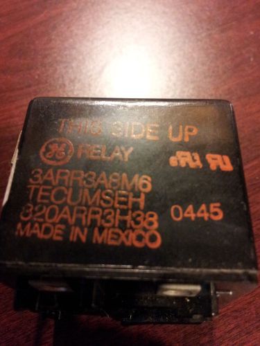 GE Relay Tecumseh 3ARR3A8M6 820ARR3H38