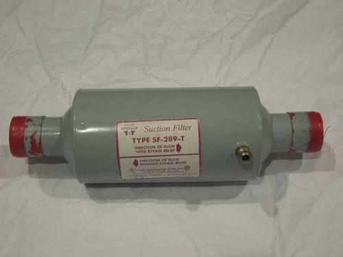 Sporlan Suction Filter w/ Access Valve SF-289-T 1-1/8&#034; ODF Solder