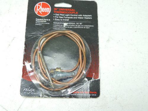 Rheem Universal Thermocouple 36&#034; Model # 848059 w/ adapters