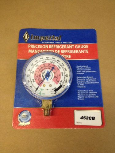 Imperial Precision Refrigerant Farenheit And Celcius Gauge 452CB R-410 PSI, KPA