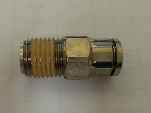 Norgren 1/4&#034; NPT To 8mm OD Tube  4 pcs.