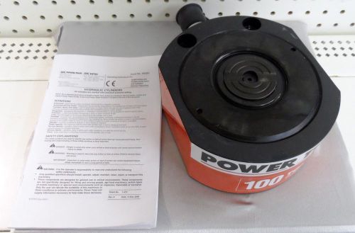 Power Team  RLS1000S 100 Ton hydraulic 5/8&#034; low profile spring return cylinder