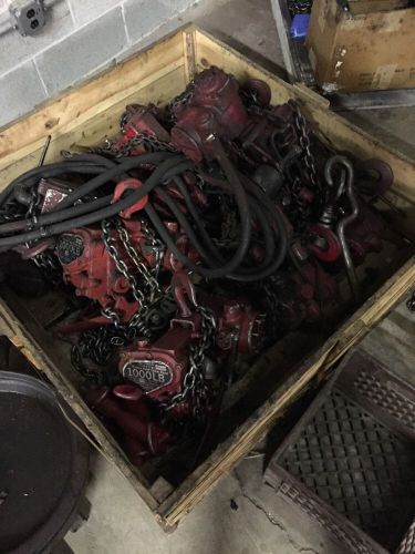 CP-1200 Air Hoist Lot