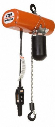 Cm lodestar  r electric chain hoist , 4000 lb capacity , 20 ft., 1 speed , 1 ph for sale