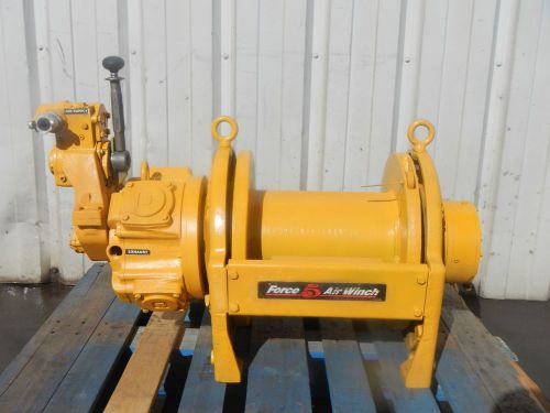 2007 IR INGERSOL RAND FORCE 5 4000 Lb AIR TUGGER WINCH OIL FIELD