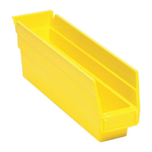 Quantum Economy Shelf Bins-11 5/8in x 2 3/4in x 4in Size Yellow Pk/36 #QSB 100 Y