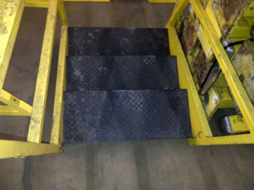 Industrial Mezzanine Stairs--3 Step