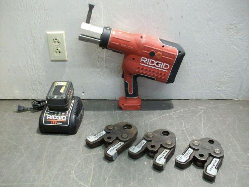 RIDGID RP 330 Battery Press Tool Kit w/ ProPress  3 Jaw Set RP330-C