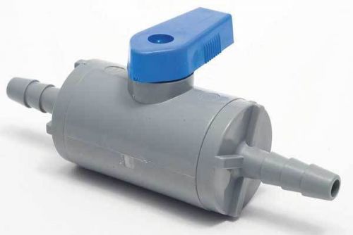 SMC 6380390 PVC Ball Valve Inline 3/8 &#034; Barb FREE SHIPPING