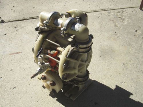 Wilden Polypropylene Diaphragm Pump with 02-3150-20 Center Block and 02-3180-20