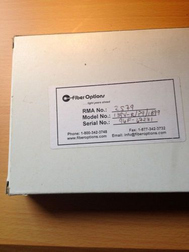 GE FIBER OPTIONS 139V-R/P9/1B99 VIDEO OPTICS