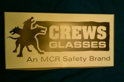 Checkmate clear coated lens eye safety glasses box of 12 for sale